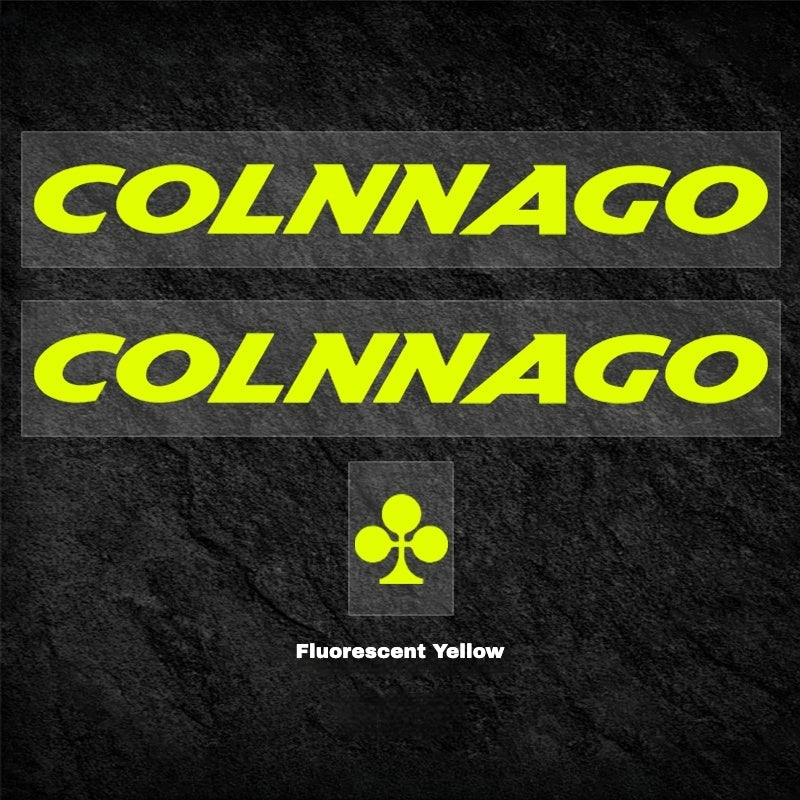Adesivos de Logo para Quadro Colnago V4 | Etiquetas Personalizadas à Prova d'Água OEM