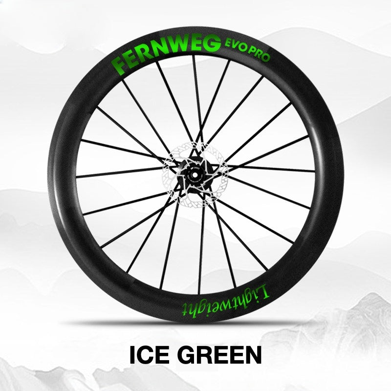 Lightweight Fernweg EVO Pro 85 Wheel Decal Sticker Kit – Logo Cover & Color Change