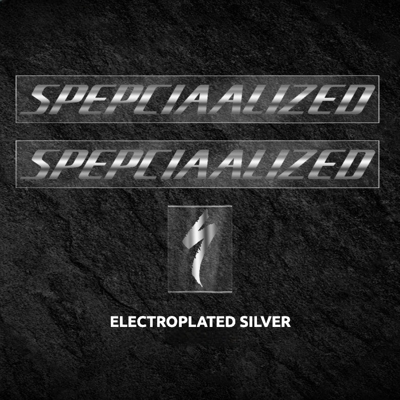 Specialized Aethos Frame Logo Cover Decal Sticker | Waterproof Custom Lightweight Road Bike Frame Decal
