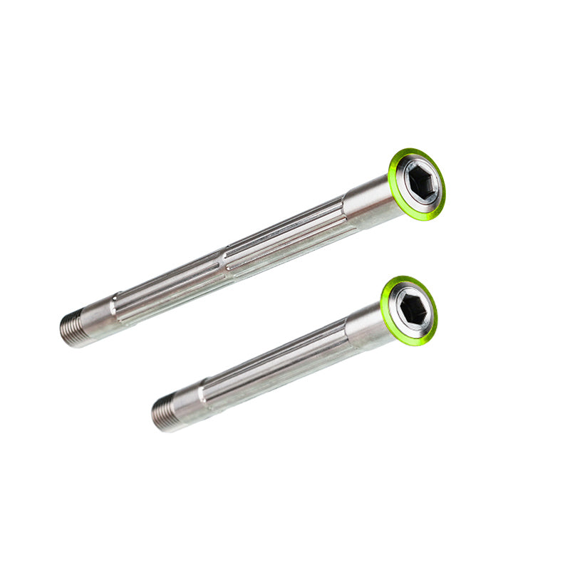 Set d'axes traversants en titane Chaser pour Pinarello DOGMA F – Axes CNC ultra-légers 34g