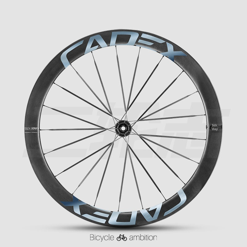 CADEX 50 Adesivos para Aro de Roda Ultra | Conjunto de Rodas de Carbono para Estrada, Vinil de Troca de Cor, À Prova d'Água, Resistente a UV, Opções Multicor