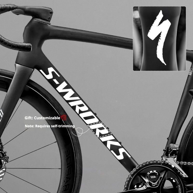 Tarmac SL8 Логотип Наклейки – 2 на нижнюю трубу + 1 на рулевую трубу для Specialized S-WORKS