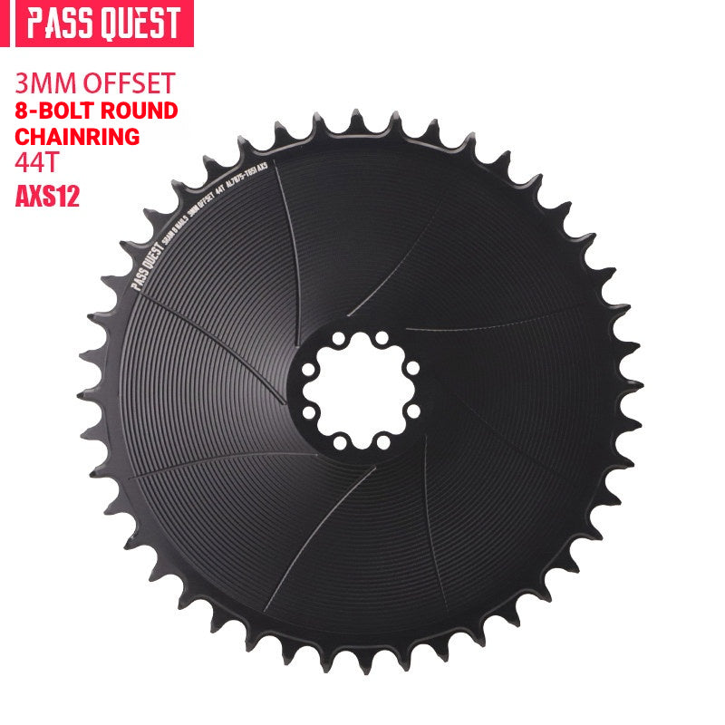 PASS QUEST SRAM AXS 8-Bolt Direct Mount Narrow-Wide Chainring | 3mm Offset 40T–54T