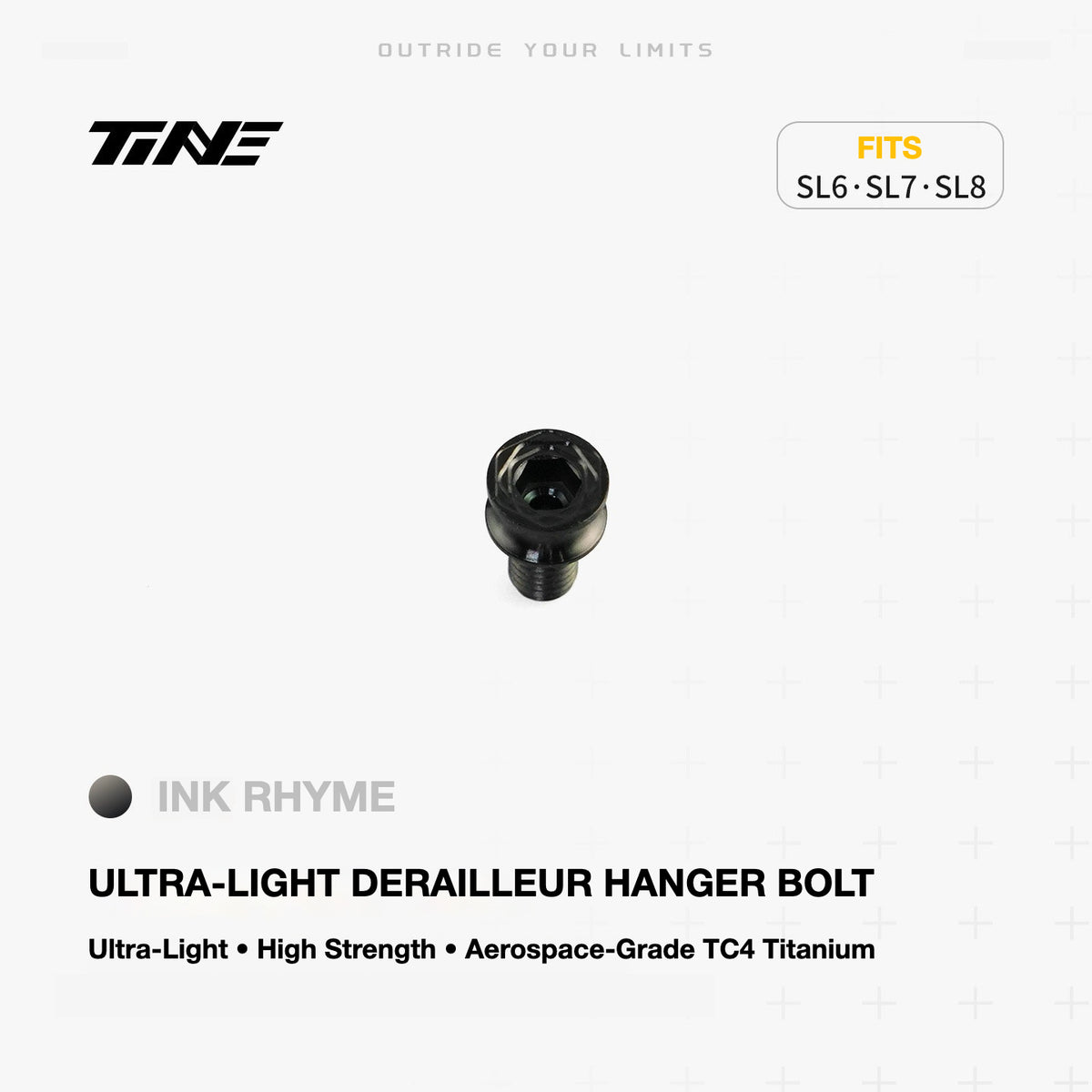 TiNE Ultra-Light Titanium Rear Derailleur Hanger Bolts – Specialized Tarmac SL6 / SL7 / SL8 / SL9