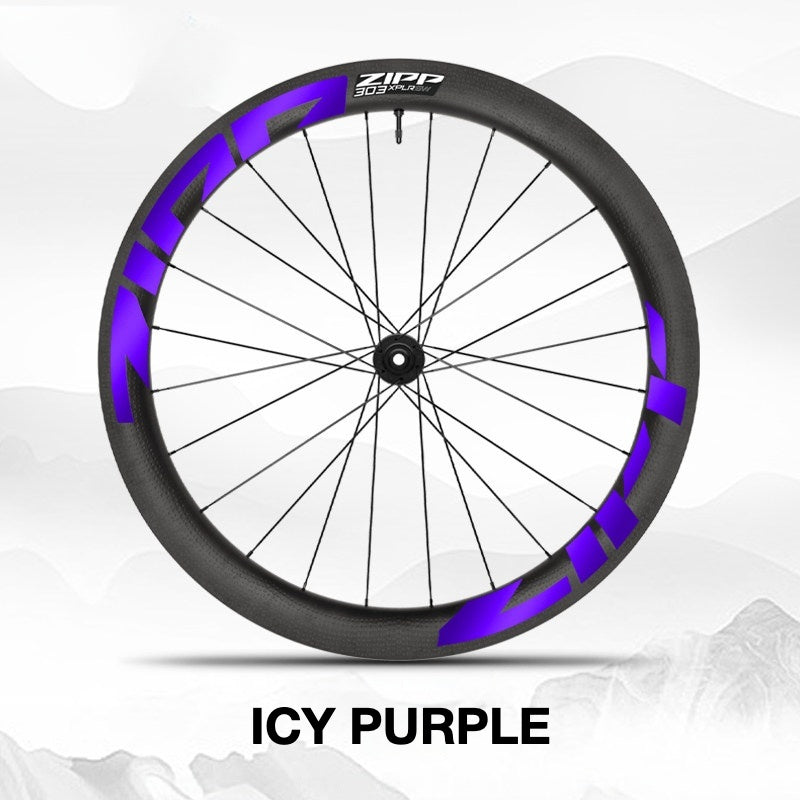 2025 ZIPP 303 XPLR SW Wheel Decal Sticker Kit – Reflective Waterproof Gravel Rim Graphics