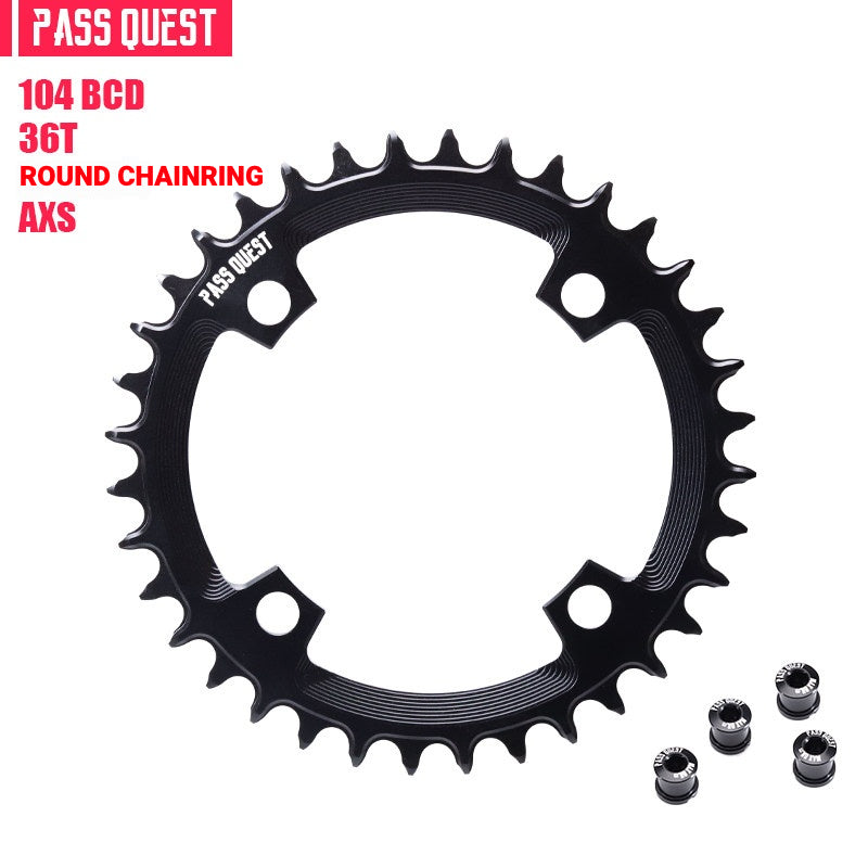 PASS QUEST 104 BCD Narrow-Wide Chainring | SRAM AXS 12-Speed | 32T–42T