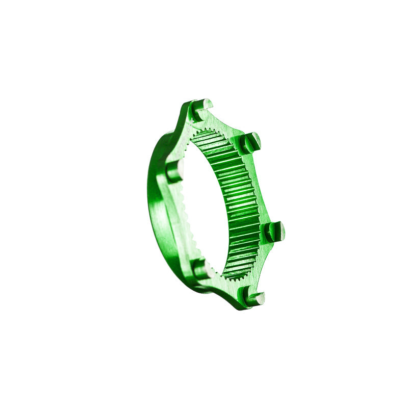 Chaser Adaptateur 6 boulons vers verrouillage central – Ultra-léger 8,2 g, aluminium CNC 7075 1 pièce