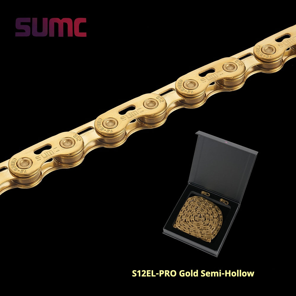 SUMC 12-Speed Crescent Chainring – S12PRO~291g / S12ELPRO~280g / S12SLPRO~262g – Shimano & SRAM Compatible