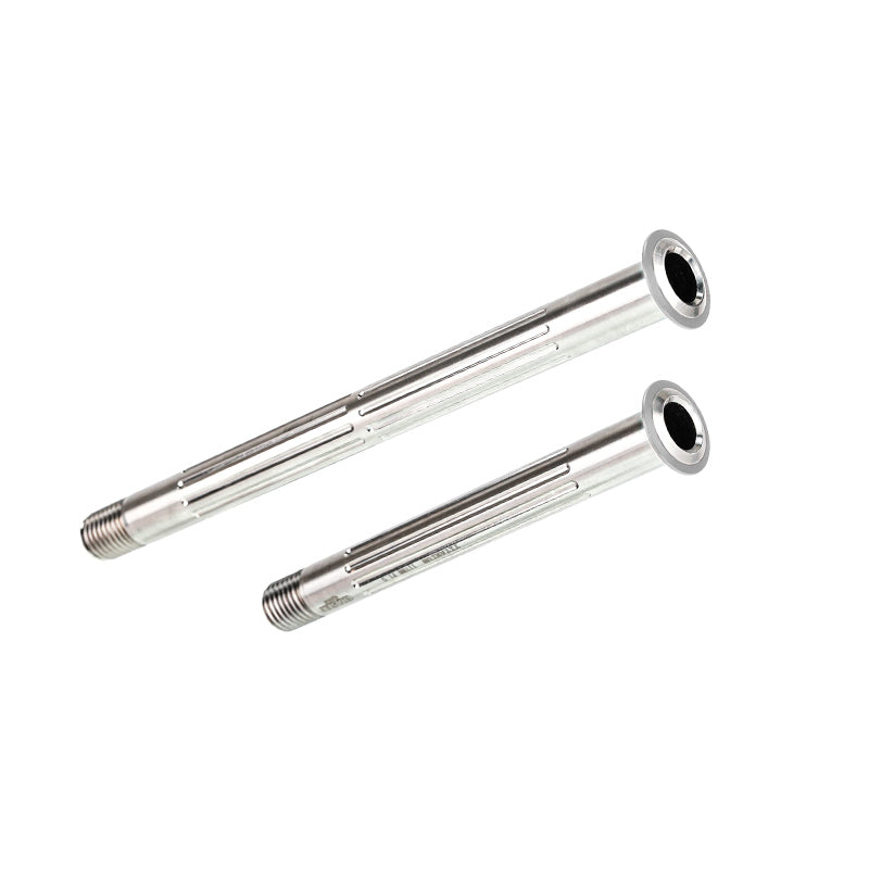 Chaser Ultraléger Jeu d'Axles Traversants en Titane pour GIANT TCR & Propel | TC11 Titane | 116mm/161mm | 37g la Paire