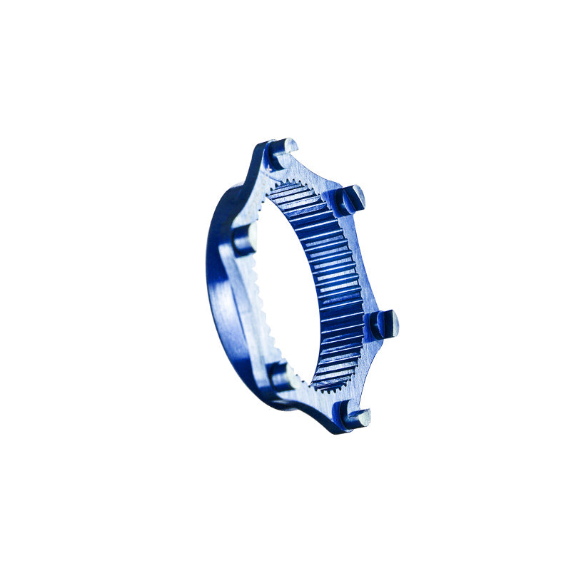 Chaser Adaptateur 6 boulons vers verrouillage central – Ultra-léger 8,2 g, aluminium CNC 7075 1 pièce