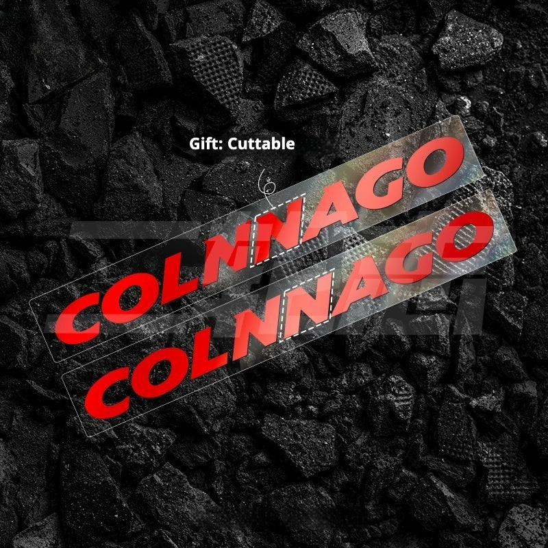 Colnago V4RS Road Bike Frame Logo Decal – Down Tube Color Change Sticker