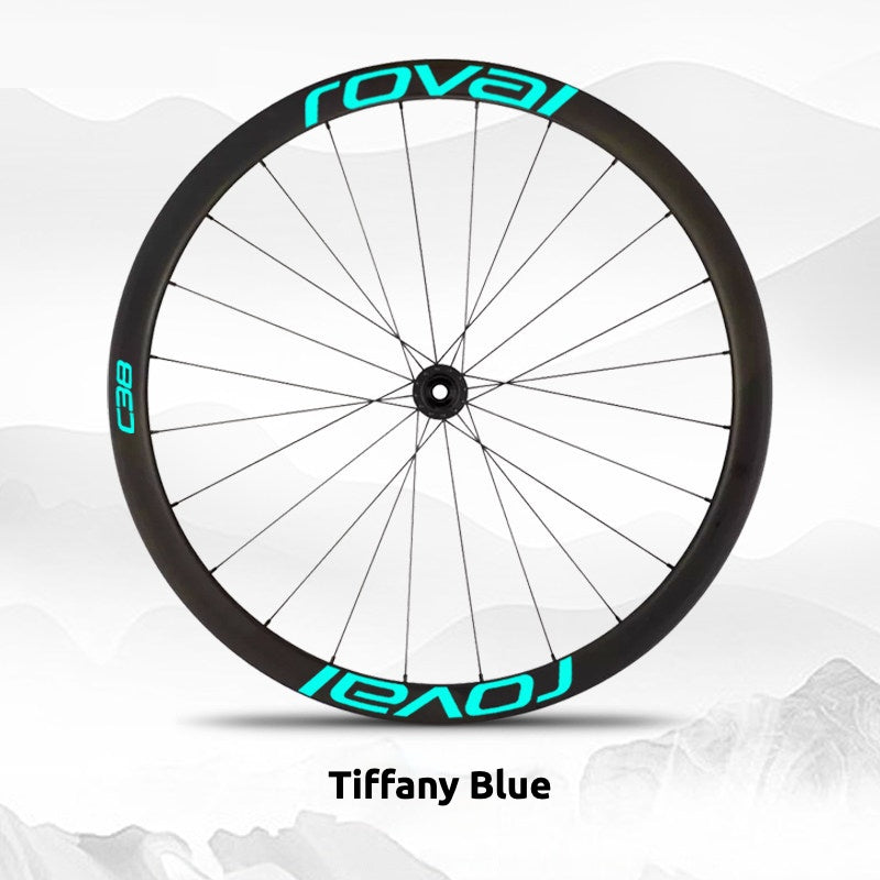 Roval C38 DISC Wheel Decals Sticker Kit for Specialized Roval Carbon Wheels
