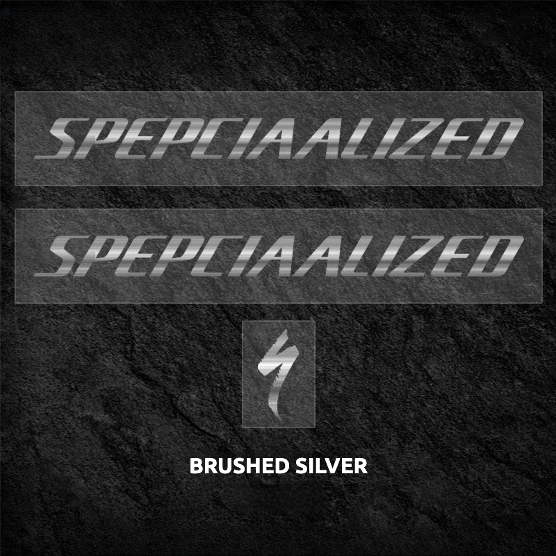 Specialized Aethos Frame Logo Cover Decal Sticker | Waterproof Custom Lightweight Road Bike Frame Decal