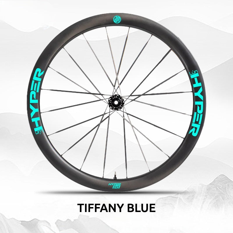Infinity Logo Decals for Lún HYPER 3 D45 Gen 3 Wheelset | Waterproof Rim Overlay Stickers（Complete Decal Set for Two Wheels + Spare Decals Included）