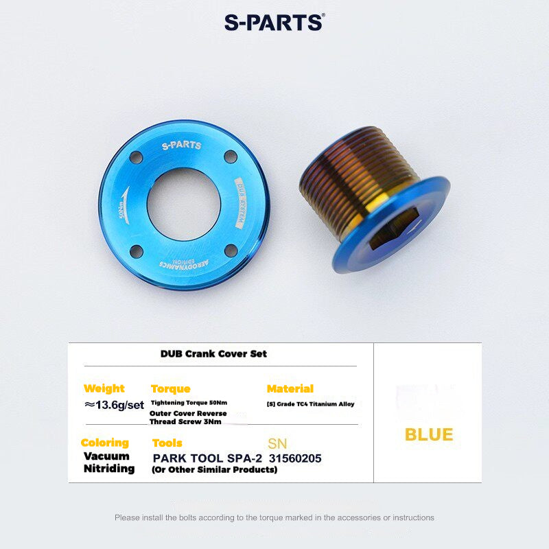 S-PARTS Titanium Drivetrain Hardware – SRAM RED AXS E1 Compatible Upgrade Kit