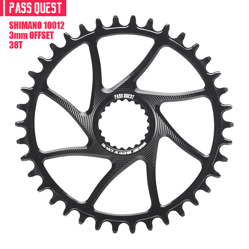 PASS QUEST Shimano Direct Mount MTB Chainring | M7100 M8100 M9100 | 3mm / 6mm Offset Narrow Wide