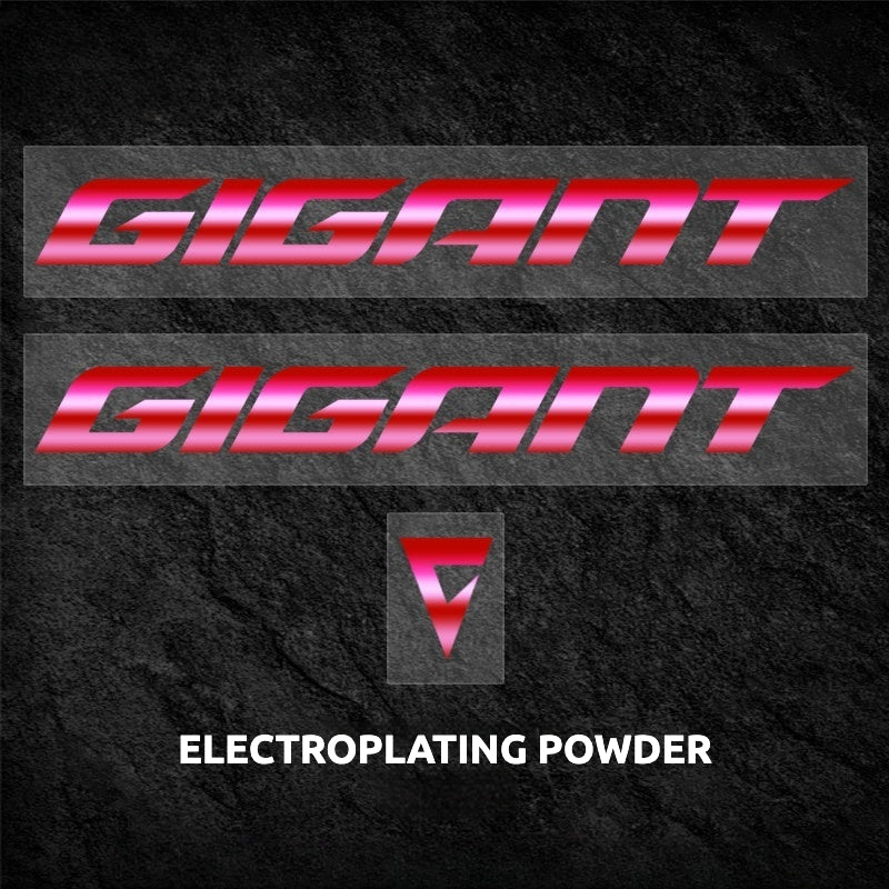 Giant Escape Frame Logo Decals | Custom Waterproof OEM Overlay Stickers