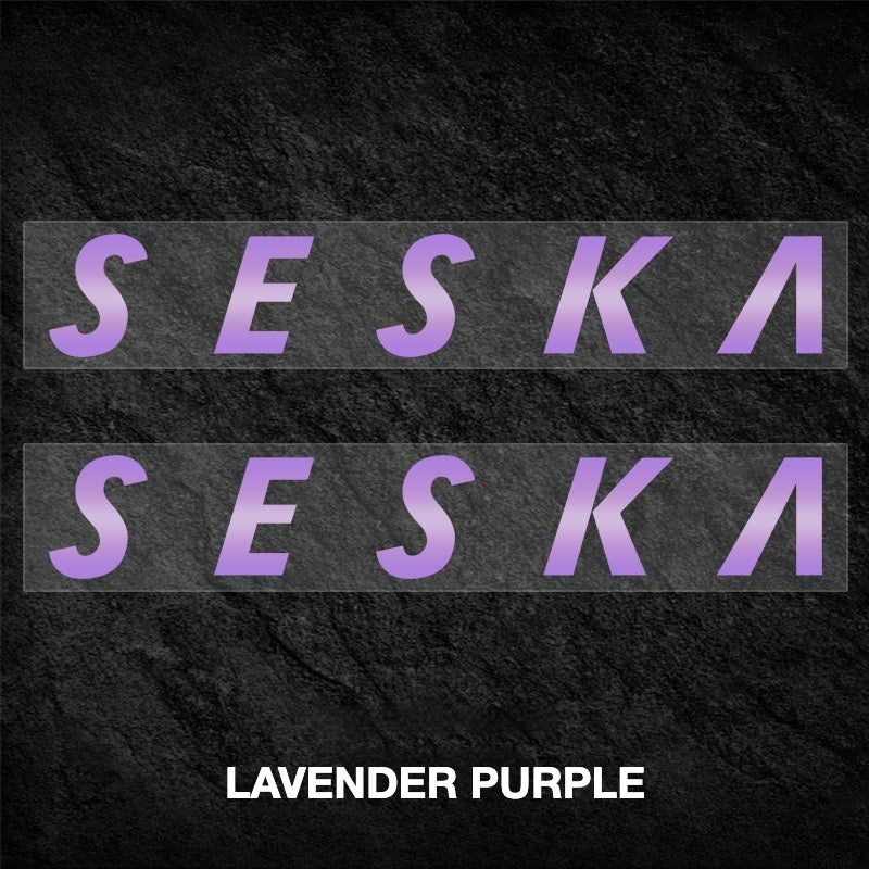 Adesivos para Quadro de Bicicleta de Estrada SEKA SPEAR | Etiquetas de Substituição de Logotipo Personalizadas à Prova d'Água