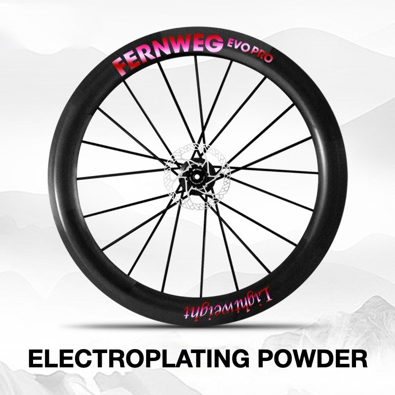 Lightweight Fernweg EVO Pro 63 Wheel Decal Sticker Kit – Logo Cover & Color Change