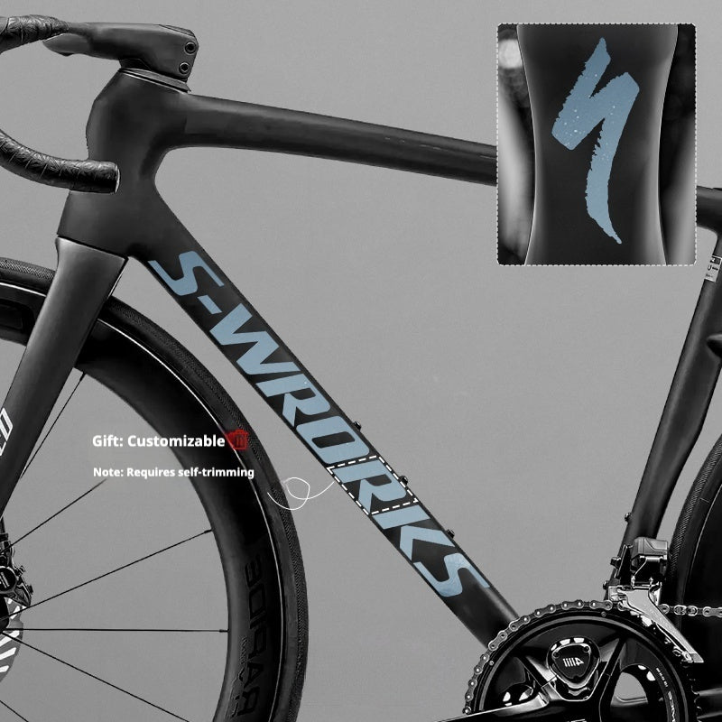 Tarmac SL8 Логотип Наклейки – 2 на нижнюю трубу + 1 на рулевую трубу для Specialized S-WORKS