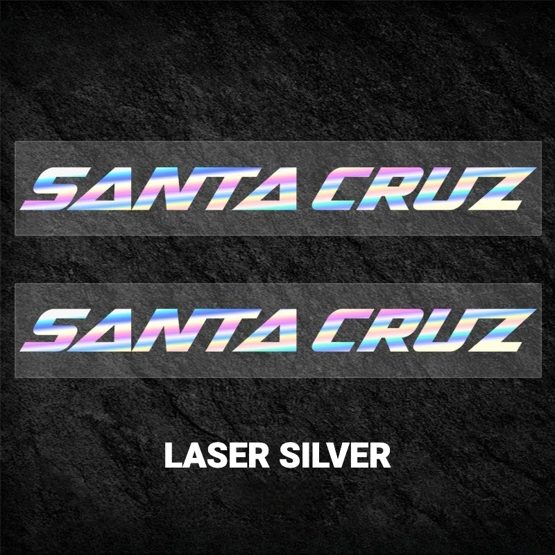 SANTA CRUZ Blur 4 Frame Logo Decal Kit | Custom Color Change MTB Sticker