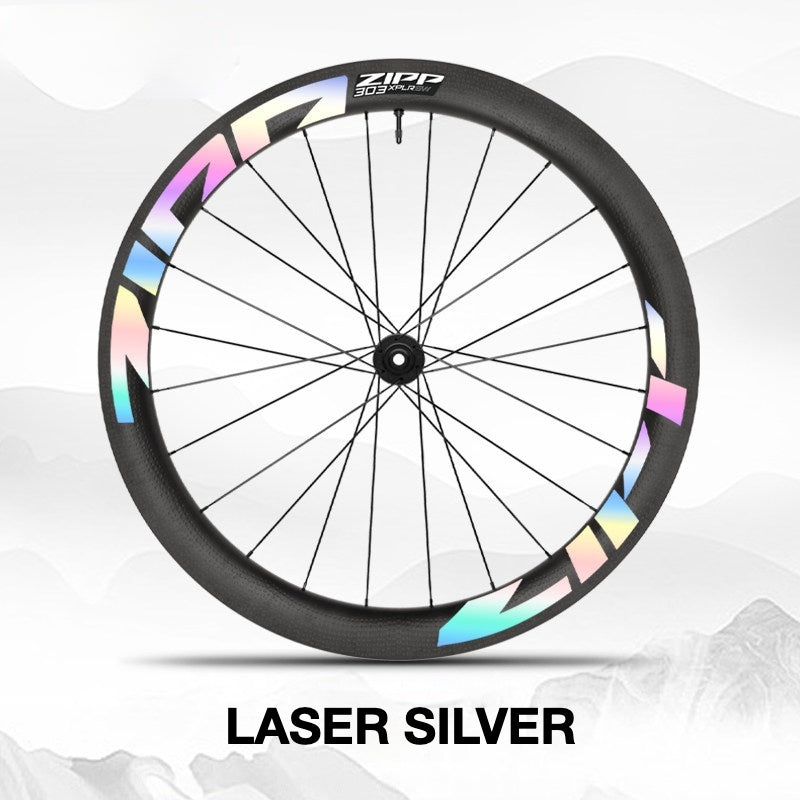 2025 ZIPP 303 XPLR SW Wheel Decal Sticker Kit – Reflective Waterproof Gravel Rim Graphics