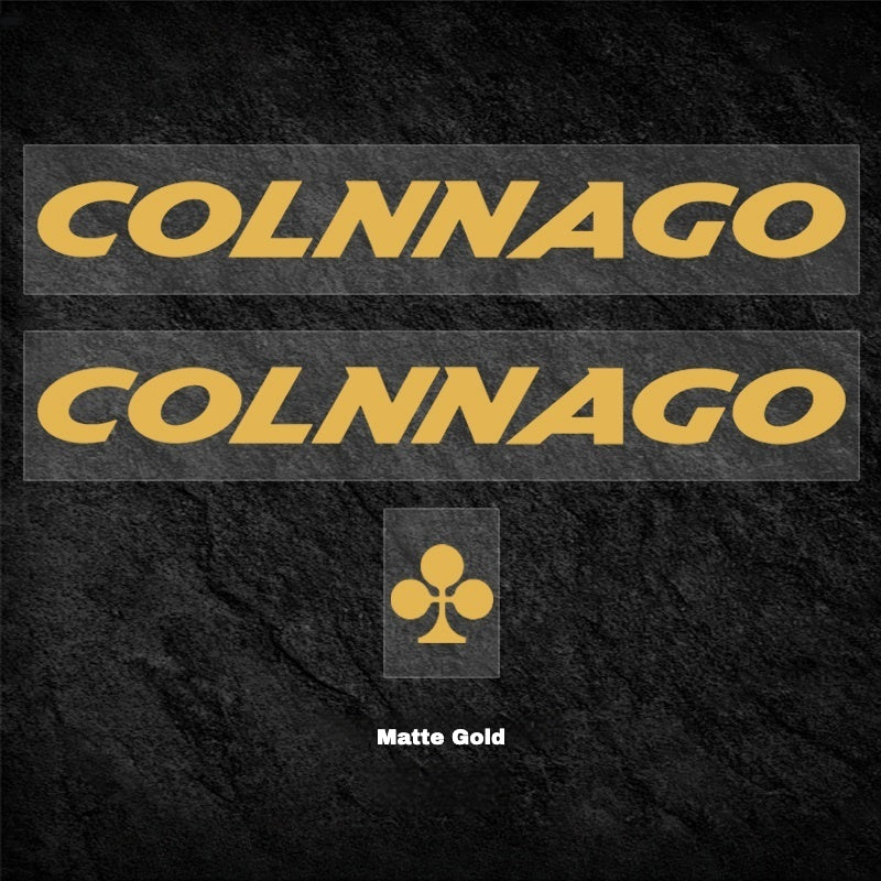 Adesivos de Logo para Quadro Colnago V4 | Etiquetas Personalizadas à Prova d'Água OEM