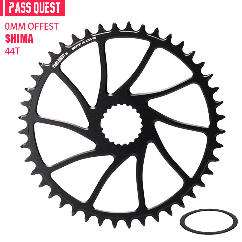PASS QUEST Shimano Direct-Mount Narrow-Wide Chainring | M6100 M7100 M8100 M9100 | 0mm Offset