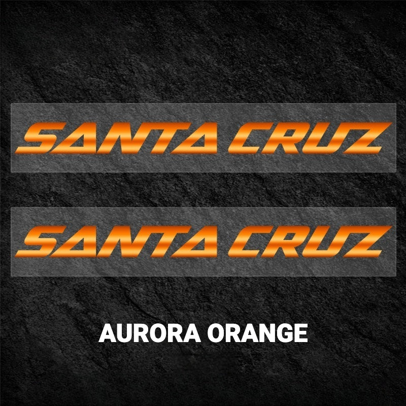 SANTA CRUZ Blur 4 Frame Logo Decal Kit | Custom Color Change MTB Sticker