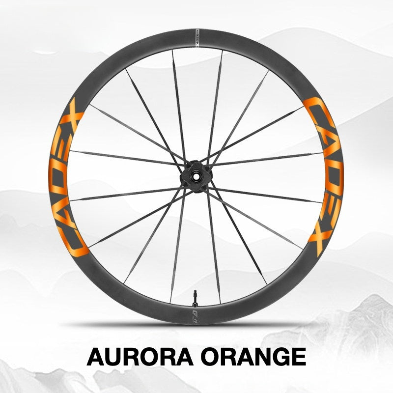 Cadex 36 Disc Wheel Decal Sticker Kit – Premium Logo Cover & Color Change