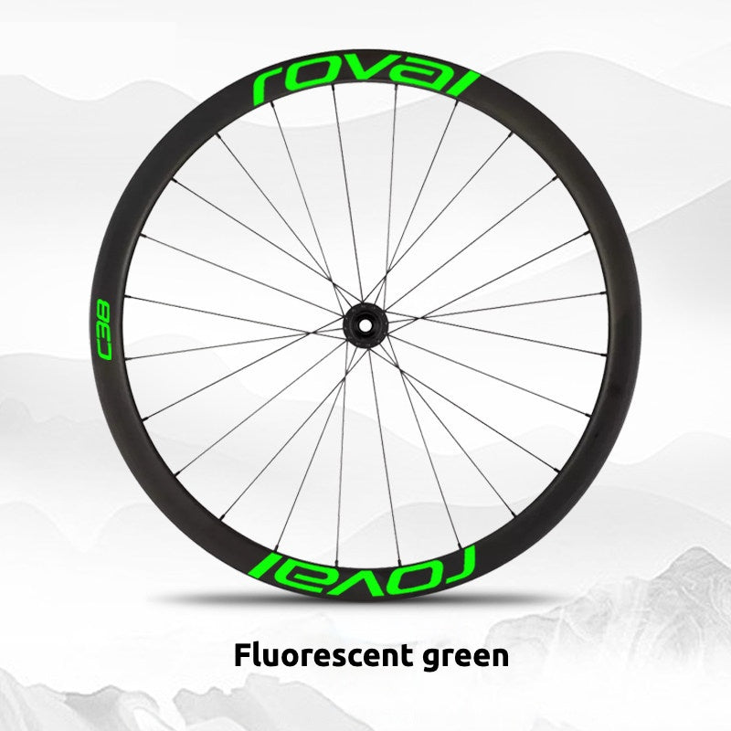Roval C38 DISC Wheel Decals Sticker Kit for Specialized Roval Carbon Wheels