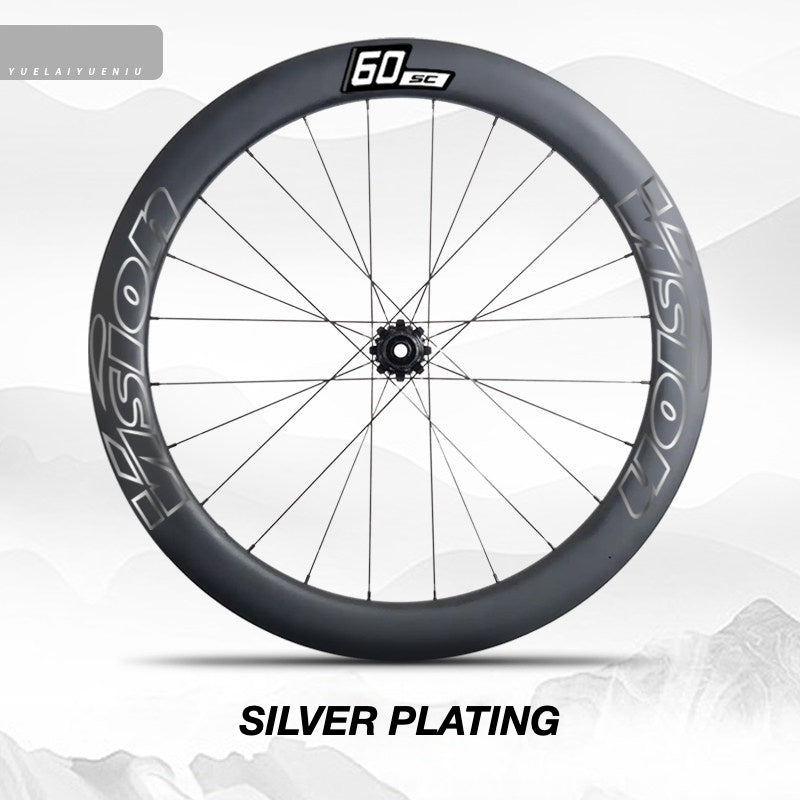 Custom Decal Kit for VISION SC60 Wheels | Road Bike Carbon Rim Wrap Stickers(Complete Wheelset Decal Kit + Spare Set)