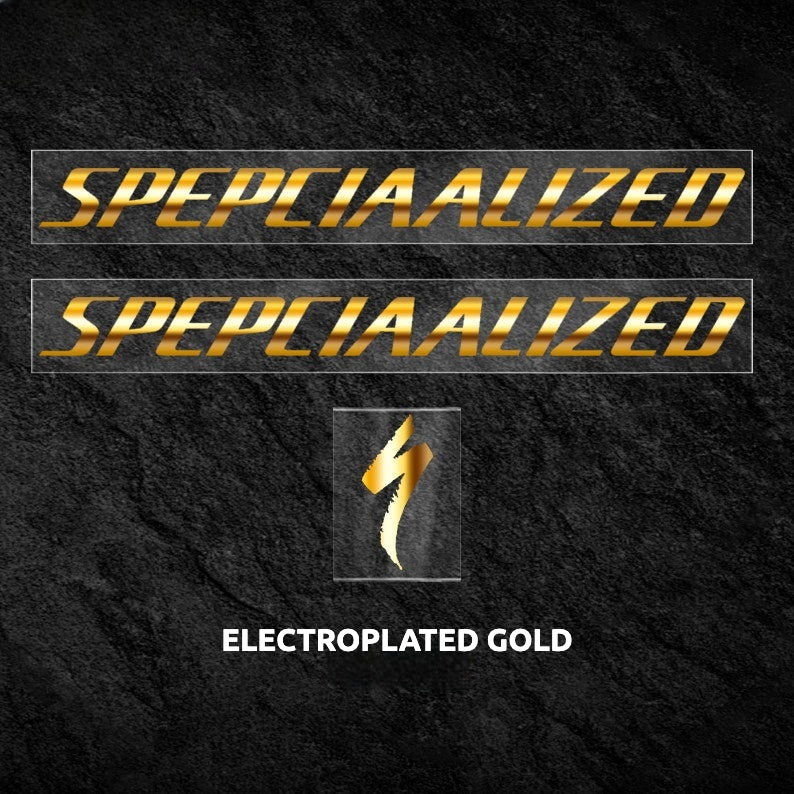 Specialized Aethos Frame Logo Cover Decal Sticker | Waterproof Custom Lightweight Road Bike Frame Decal