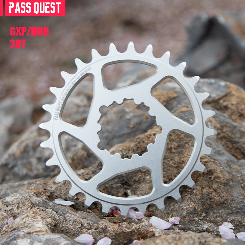 PASS QUEST Dirt Jump Single-Speed Chainring | 104BCD / SRAM 3-Bolt Direct Mount
