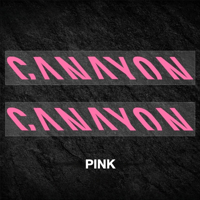 Canyon Speedermax Frame Decal Sticker Kit – Logo Cover & Color Change