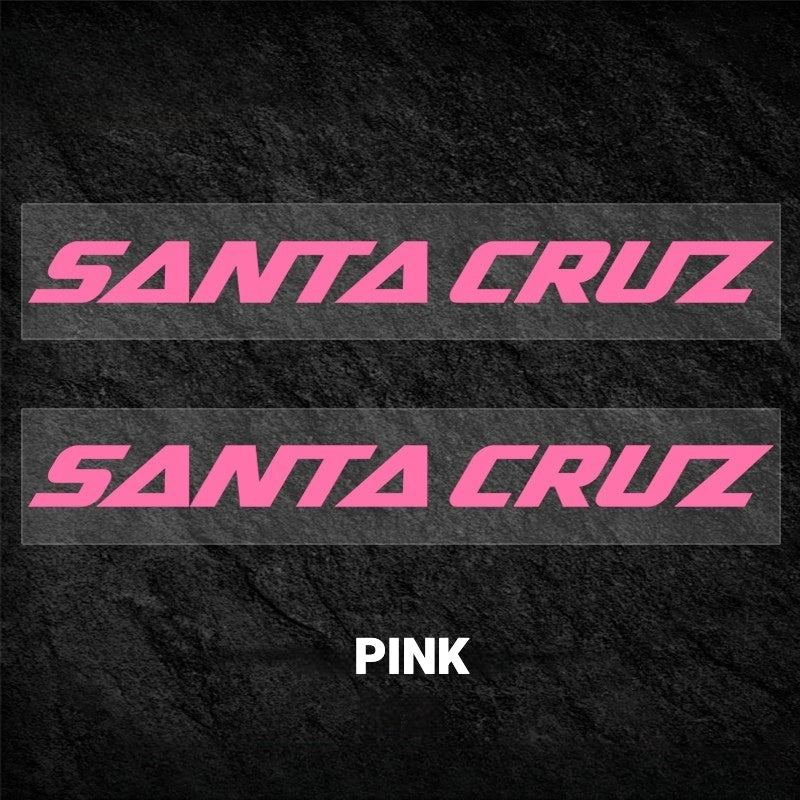 SANTA CRUZ Blur 4 Frame Logo Decal Kit | Custom Color Change MTB Sticker