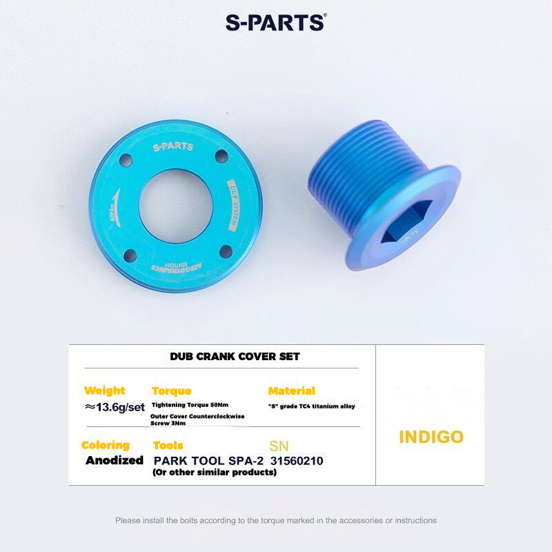 S-PARTS Titanium Drivetrain Hardware – SRAM RED AXS E1 Compatible Upgrade Kit