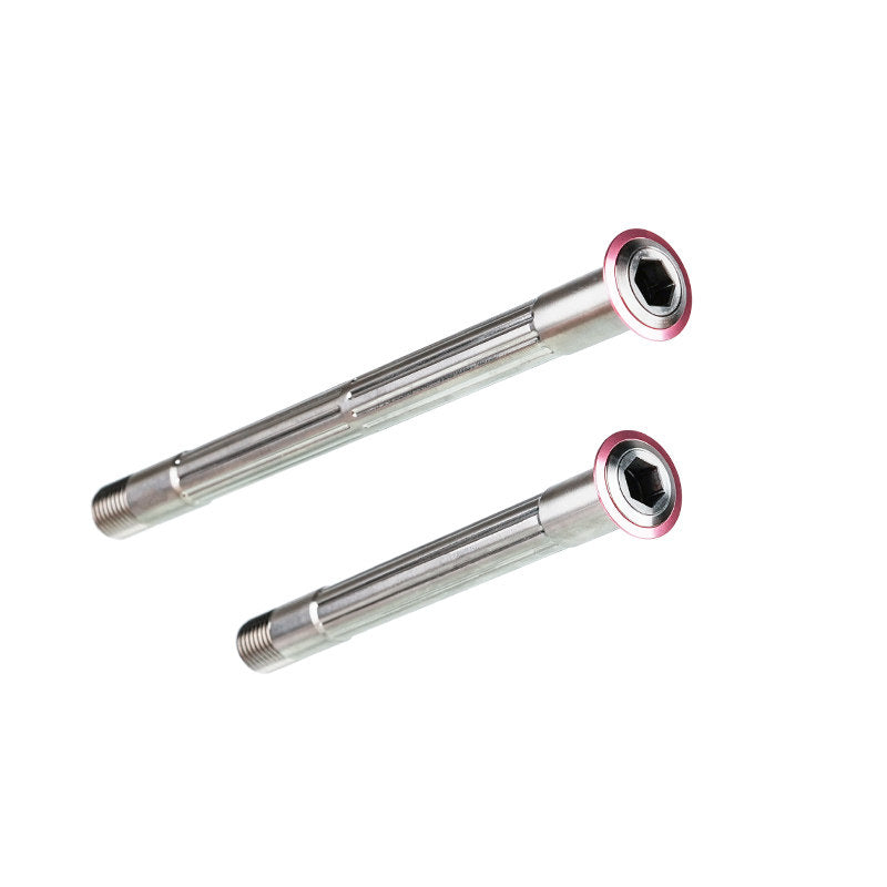 Set d'axes traversants en titane Chaser pour Pinarello DOGMA F – Axes CNC ultra-légers 34g