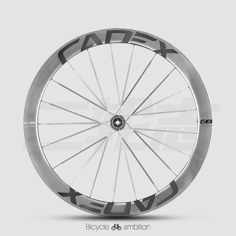 CADEX 50 Adesivos para Aro de Roda Ultra | Conjunto de Rodas de Carbono para Estrada, Vinil de Troca de Cor, À Prova d'Água, Resistente a UV, Opções Multicor
