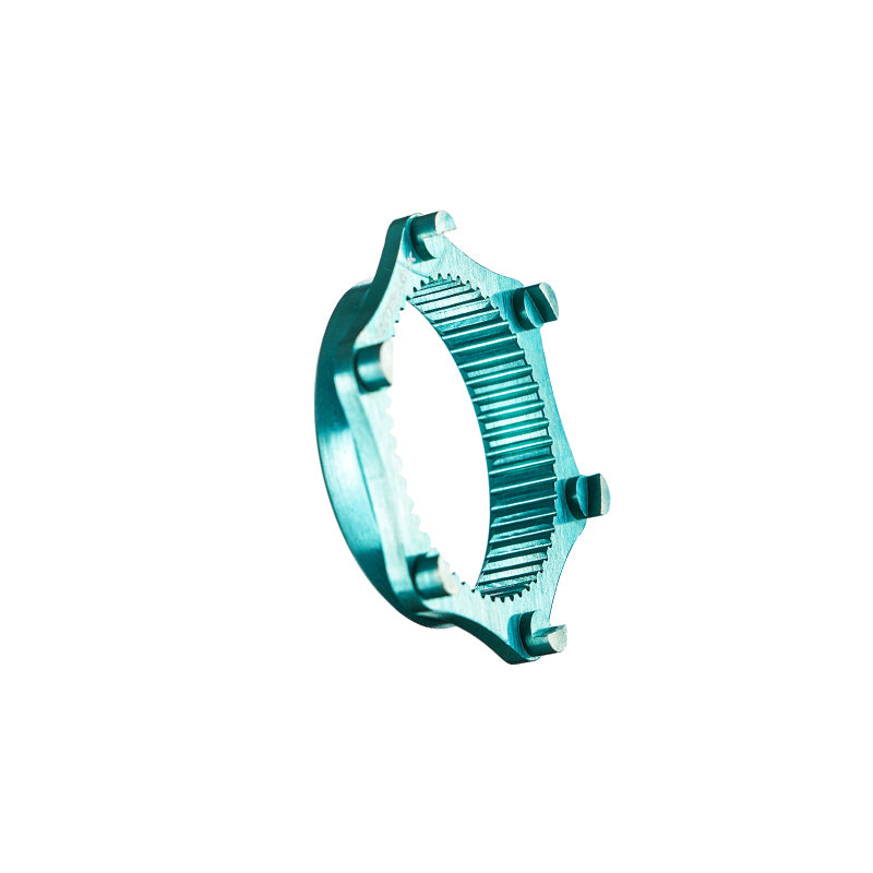 Chaser Adaptateur 6 boulons vers verrouillage central – Ultra-léger 8,2 g, aluminium CNC 7075 1 pièce