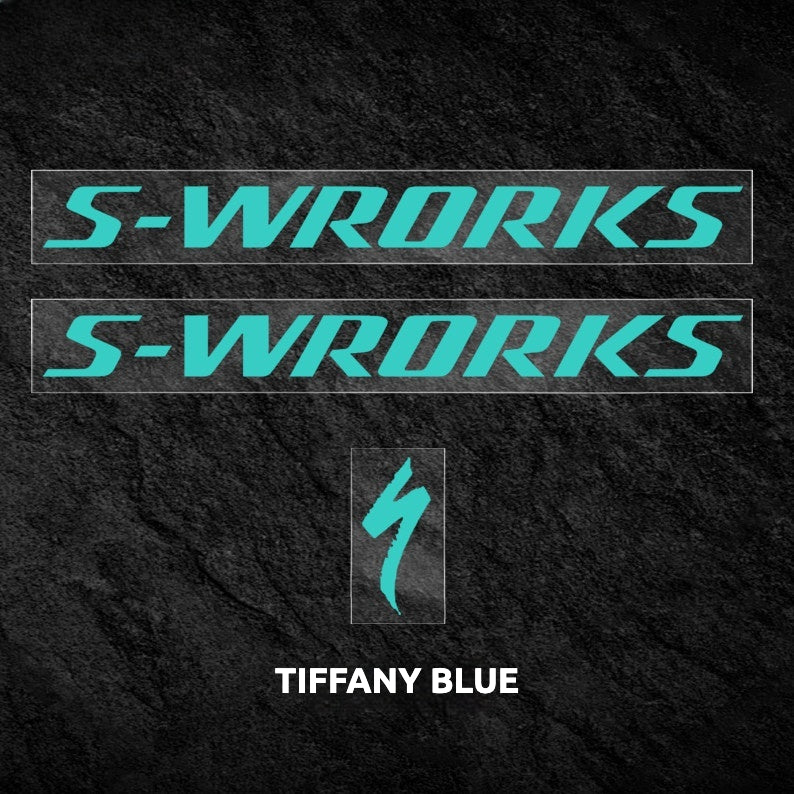 Autocollant de décalcomanie personnalisé pour cadre S-Works SL7 | Autocollant personnalisé imperméable pour cadre de vélo de route