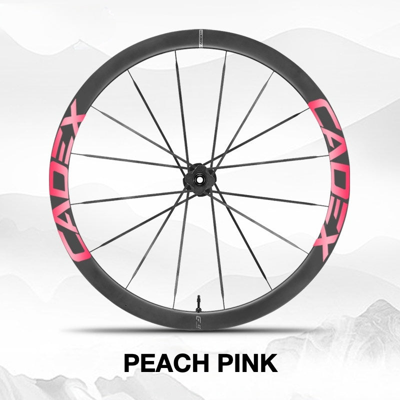 Cadex 36 Disc Wheel Decal Sticker Kit – Premium Logo Cover & Color Change