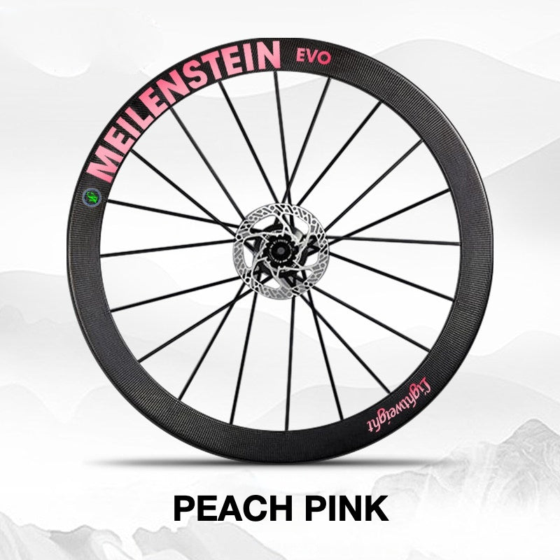 Lightweight MEILENSTEIN EVO Wheel Decal Sticker Kit – Logo Cover & Color Change