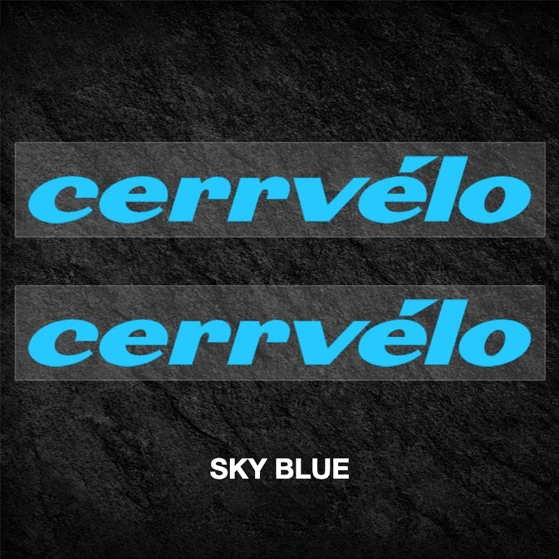 Custom OEM Logo Decals for 2026 Cervélo P-Series TT Bike Frame | Waterproof Overlay Stickers(Please leave your frame size in the order notes when placing your order.）