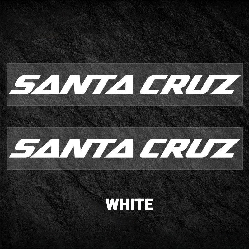 SANTA CRUZ Blur 4 Frame Logo Decal Kit | Custom Color Change MTB Sticker