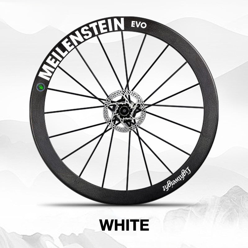 Lightweight MEILENSTEIN EVO Wheel Decal Sticker Kit – Logo Cover & Color Change