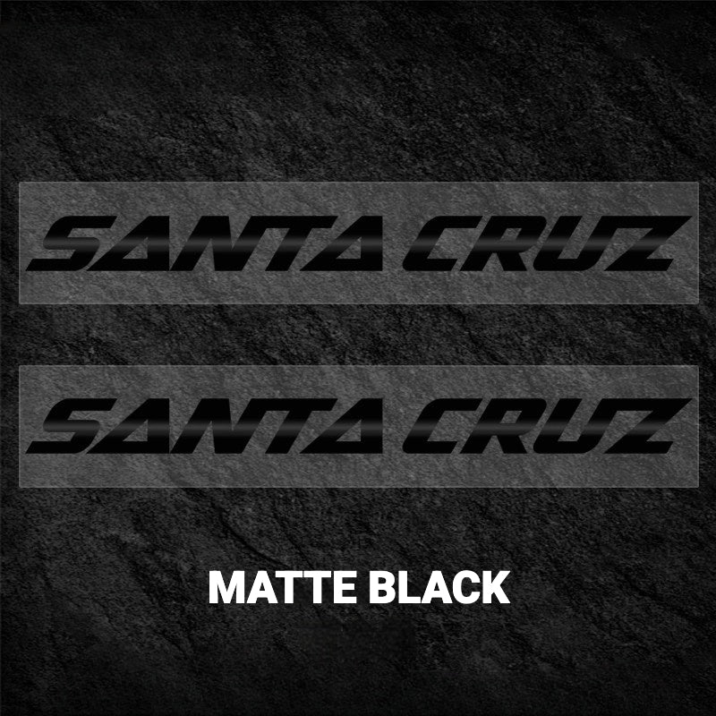SANTA CRUZ Blur 4 Frame Logo Decal Kit | Custom Color Change MTB Sticker