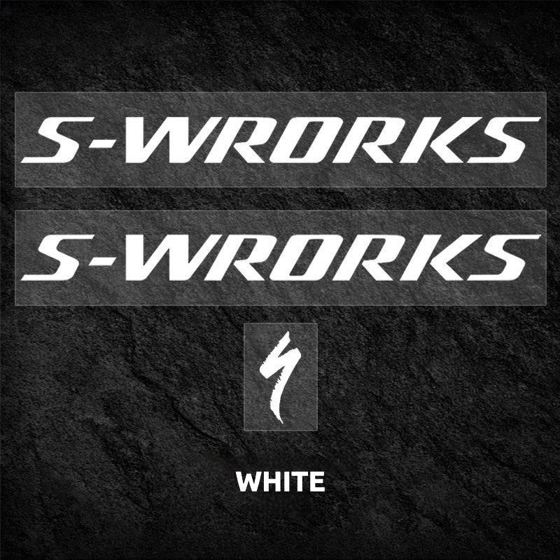 Kit de Adesivos Decal para Capacete S-Works Prevail 3 - Mudança de Cor do Logo da Equipe Specialized Quick-Step