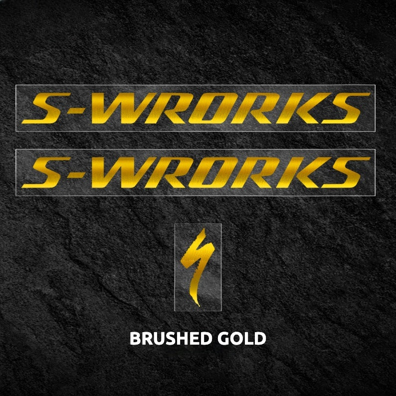Autocollant de décalcomanie personnalisé pour cadre S-Works SL7 | Autocollant personnalisé imperméable pour cadre de vélo de route
