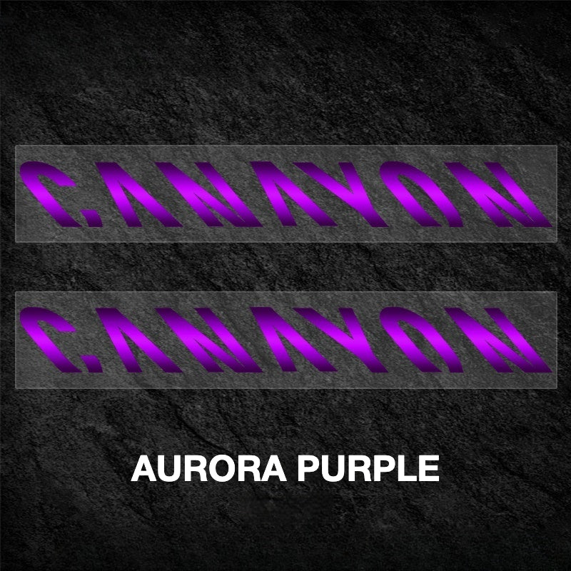 Canyon Speedermax Frame Decal Sticker Kit – Logo Cover & Color Change